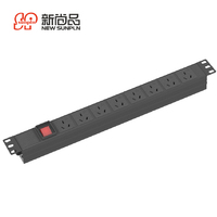 Boîtier en alliage d'aluminium PDU Rackmount Power Distribution Unit Managed Intelligent Rack Pdu 6 8 10 20 24 Port Power Strip