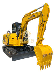 Excavadora Usada Komatsu PC56 de 5 Toneladas de Buen Rendimiento a Bajo Precio en Venta, Excavadora de Orugas Komatsu PC56-7 Usada - Product Image 3