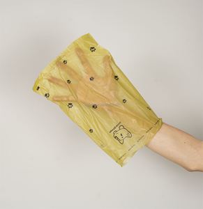 Sacs à déjections canines personnalisés OEM à base de plantes avec distributeur, extra épais, compostables - Product Image 5