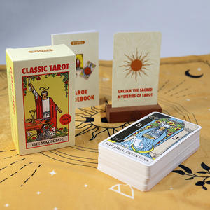Cartas de <span class=keywords><strong>Tarot</strong></span> y Oráculo Impresas con Diseño Personalizado y Logotipo, Doble Cartucho para Juego, Muestra Gratis - Product Image 6