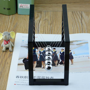 ZD369 giocattoli da tavolo in acrilico <span class=keywords><strong>di</strong></span> alta qualità <span class=keywords><strong>di</strong></span> vendita caldi per adulti giocattoli antiansia Fidgets Newtons culla pendolo Ball - Product Image 5