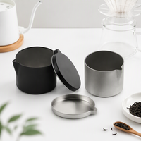 Boîte en métal avec bec verseur 4oz 8oz, en aluminium sans soudure, anti-goutte, pour la fonte de cire, baume, artisanat DIY, contenant de versement, fabricant