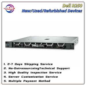 Servidor en Rack <span class=keywords><strong>Dell</strong></span> <span class=keywords><strong>EMC</strong></span> <span class=keywords><strong>PowerEdge</strong></span> <span class=keywords><strong>R250</strong></span> 1U de Nivel Básico, Intel Xeon E 2314, 8GB DDR4, 2TB SATA HDD, en Stock, Listo para Enviar - Product Image 1