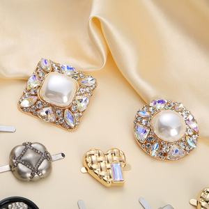 Fabricants transfrontaliers en gros boucles de chaussures en métal patchs pour sacs ceintures vêtements bonnet chaussures accessoires Surface - Product Image 4