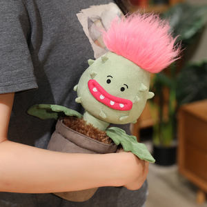 Vaso per Piante Carnivore Super Morbido in Peluche con Imbottitura in Cotone PP 30cm, Dimensioni Personalizzabili per Varie Occasioni - Product Image 6