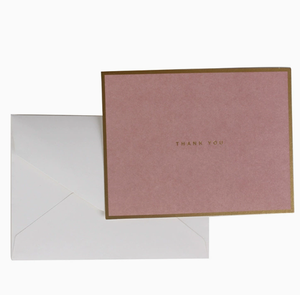 Cartes de remerciement personnalisées avec logo en feuille d'or et enveloppes, qualité supérieure pour mariage et baby shower - Product Image 2