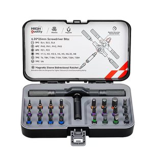 Hand <strong>Tools</strong> <strong>Mini</strong> Ratchet Screwdriver Magnetic Bit <strong>Set</strong> Repair <strong>Tools</strong> for Laptop Phone Household Repairing - Product Image 3