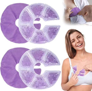 Almohadillas de Gel Frío/Calor para Terapia Mamaria al por Mayor, Esenciales para Lactancia, Almohadillas de PVC Frías para Recuperación Postparto - Product Image 6