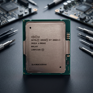 ใช้สำหรับซีออน E7-8880 V3 2.2GHz 18-คอร์ 12nm 6MB L3 แคช SR21X โปรเซสเซอร์เซิร์ฟเวอร์ LGA2011 สินค้ารีเฟอร์บิช แพ็คเกจแบบถาด 150W - Product Image 3