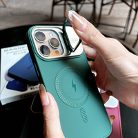 Nouvelle coque de protection d'objectif 2026 avec chargement sans fil magnétique antichoc pour iPhone 14 15 16 Plus 13 12 Pro Max