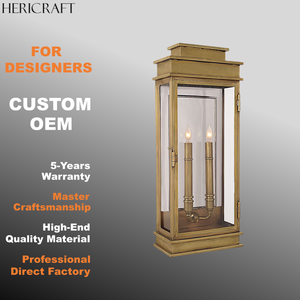 Traditional Design Brass Wall <b>Sconce</b> Factory Direct Outdoor Fixture for Bedroom Hallway Entrance Patio 110V - Product Image 1