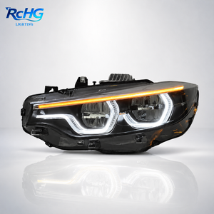 ชุดไฟหน้า LED D2H ใหม่ 12V 36W 6000K 6000LM พร้อมไฟ DRL และไฟเลี้ยว สำหรับ F32/F80/F82/F8X/M3/M4 รับประกัน 1 ปี - Product Image 1