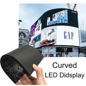 Écran LED flexible incurvé P1.86 personnalisé en usine pour intérieur, module souple, affichage flexible P1.8 pour intérieur - Product Image 2