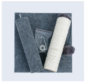 <span class=keywords><strong>Dr</strong></span>.Easy Hoogwaardige Moderne Luxe Ecologische Veilige Eenvoudig te Monteren Wand Sisal Kattenboom Kartonnen Verpakking Halloween - Product Image 3