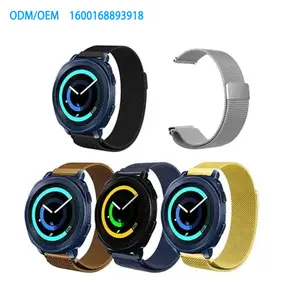 Pulsera Milanese Loop de acero inoxidable para Samsung Galaxy Watch banda 42mm deporte para equipo de S2 banda de reloj 20mm sustitución la correa de muñeca bandas