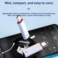 Adaptador de Audio para Auriculares de 3.5mm a Tipo-C, Convertidor TPC con Decodificación Digital, Compatible con Teléfonos Móviles 15, Hecho en China