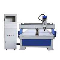 Routeur CNC à bois Siemens New 1325 4 axes avec arbre rotatif pour meubles, PVC, gravure de restaurant, doté d'un moteur à roulement, d'une pompe et d'un moteur