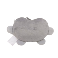 Porte-clés personnalisés en peluche en forme d'animaux, breloques en peluche en gros, jouets en peluche personnalisés
