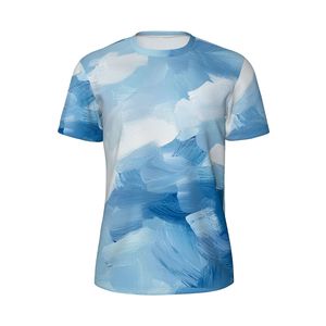 Image personnalisée T-shirt en maille modale 100% coton pour homme, lavé à l'acide, anti-rides, respirant, coupe boxy, streetwear, logos graphiques, lettres, 260 grammes - Product Image 4