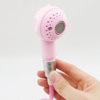 Pommeau de douche rose, Dispositif de douche pour bébé, Outil de bain, Baignoire pour bébé, Dispositif de lavage de couches, Dispositif de lavage de cheveux, Pommeau de douche