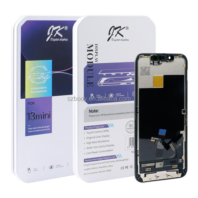 JK for iPhone 13mini 5.4" Incell OLED LCD Screen Digital Display Repair Phone Touch Screen Assembly 13 13ProMax 13PM Incell Lcd
