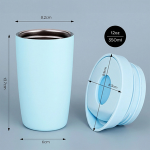 <span class=keywords><strong>Taza</strong></span> <span class=keywords><strong>de</strong></span> Café Reutilizable <span class=keywords><strong>de</strong></span> 500 ml, Aislada, con Interior <span class=keywords><strong>de</strong></span> Cerámica SS304, Libre <span class=keywords><strong>de</strong></span> BPA, con Tapa <span class=keywords><strong>de</strong></span> Botón Giratorio <span class=keywords><strong>de</strong></span> 360 Grados ES1A7159 - Product Image 3