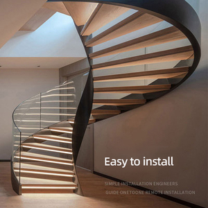 Kit <span class=keywords><strong>de</strong></span> Iluminación Interior Premium <span class=keywords><strong>para</strong></span> <span class=keywords><strong>Escaleras</strong></span> <span class=keywords><strong>con</strong></span> <span class=keywords><strong>Sensor</strong></span> <span class=keywords><strong>de</strong></span> Movimiento, Iluminación <span class=keywords><strong>LED</strong></span> Integrada <span class=keywords><strong>de</strong></span> 3000K <span class=keywords><strong>para</strong></span> Escalones, <span class=keywords><strong>para</strong></span> Proyectos <span class=keywords><strong>de</strong></span> Villas Dúplex y Hoteles - Product Image 5
