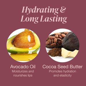 Lápiz <span class=keywords><strong>Labial</strong></span> <span class=keywords><strong>de</strong></span> Larga Duración, Hidratante, Cobertura Total, Color Intenso, Sin Manchas, con Aceite <span class=keywords><strong>de</strong></span> Aguacate, <span class=keywords><strong>Manteca</strong></span> <span class=keywords><strong>de</strong></span> Semilla <span class=keywords><strong>de</strong></span> <span class=keywords><strong>Cacao</strong></span>, Sin Colorantes FD&C, 0.13 oz - Product Image 5