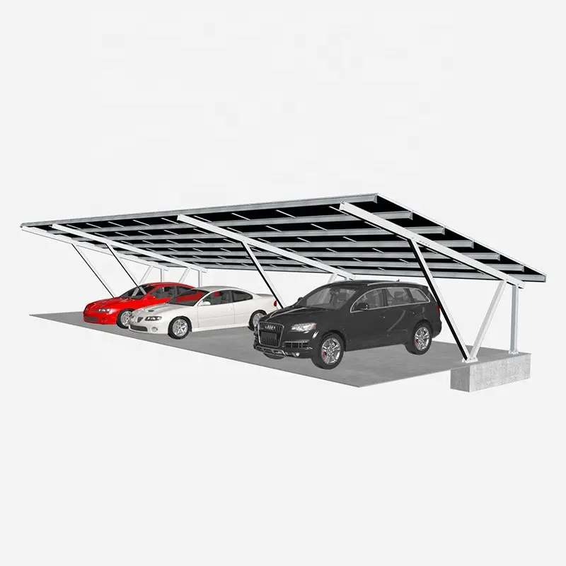 सरल स्थापना सौर ऊर्जा प्रणाली जमीन carport बढ़ते प्रणाली सौर पैनल ब्रैकेट