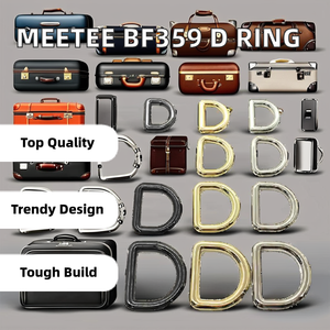 Aksesori tas cincin <span class=keywords><strong>D</strong></span> logam paduan seng 1/2 inci kait putar dengan cincin kunci perangkat keras bagian tas khusus & perangkat keras untuk tas tangan - Product Image 3