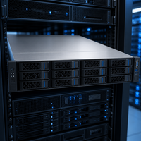 Servidor en Rack SC5212G7 2U, Doble Xeon, DDR5, PCIe 5.0, NVMe, Alto Almacenamiento, IT Empresarial, Configuración Personalizada, Probado