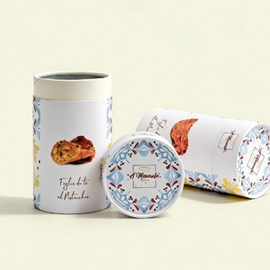 Tubos de Papel Cilíndricos Redondos Innovadores y 100% Ecológicos con Logotipos de Marca Personalizados para Pistachos y Otros Snacks Pequeños - Product Image 2