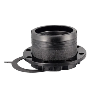 Brida HDPE Brida de extremo corto Accesorios de tubería de plástico HDPE Ef Stub con anillo trasero - Product Image 4