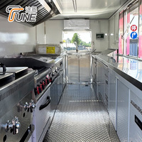 Camión de Comida Móvil Comercial, Carrito de Comida Rápida, Remolque de Comida para Venta en EE. UU., Europa y Australia
