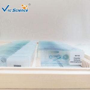 Ensemble de lames de parasite 100 sortes de lames préparées par la parasitologie médicale des étudiants - Product Image 3