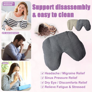 Microondas Aquecimento Pad Face Eyes Máscara Microwavable <span class=keywords><strong>Sinus</strong></span> Pressão Alívio Relaxamento Quente Fria Compressa <span class=keywords><strong>Eye</strong></span> Pillow - Product Image 3