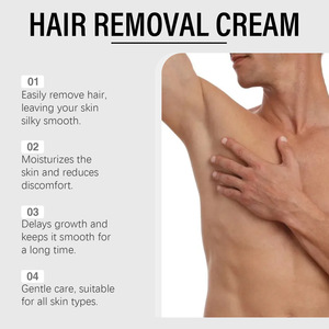 Crema Depilatoria Íntima Masculina East Moon 100g, Depilación de Axilas, Brazos y <span class=keywords><strong>Pecho</strong></span>, Retrasa el Crecimiento, Depilación Profesional - Product Image 3