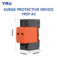 Dispositif de protection contre les surtensions industrielles YRO abordable 2P 20 à 40kA T2 SPD Équipement de protection contre les surtensions électriques