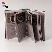 Livre de recettes, carnet de cuisine à anneaux relié rigide pour la cuisine à la maison