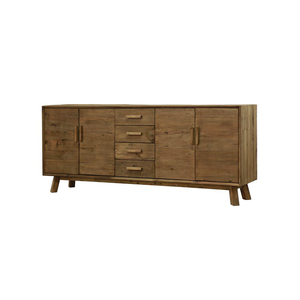 Home Furniture Rustic Style Wood Cabinet Living Room Furniture Antique DANDOU Furniture Natural Wood Color Recycled Pine Cartons