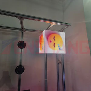จอแสดงผล LED ทรงลูกบาศก์ในร่มและกลางแจ้ง P2.5 ปรับแต่งได้ หน้าจอวิดีโอเลื่อนได้ ควบคุมผ่าน WiFi ความสว่างสูง ป้ายโฆษณา - Product Image 6