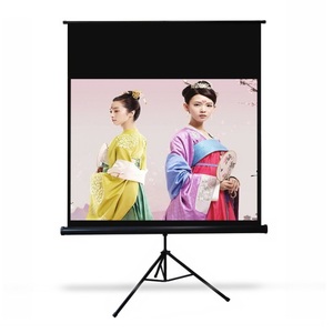 120 inch 4:3 Projection Tripod <strong>Screen</strong> Matt White with Tripod Bracket 2 in 1 <strong>projector</strong> <strong>screen</strong> <strong>stand</strong> - Product Image 6