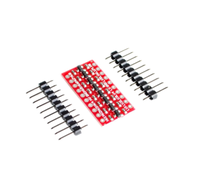 Módulo convertidor de nivel lógico I2C IIC de 8 canales, módulo bidireccional, aumento de voltaje de 3,3 V a 5 V...