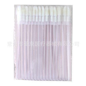 Brocha de labios portátil al por mayor, brocha de brillo labial flocada, herramienta de maquillaje, liquidación de brochas de maquillaje. - Product Image 5