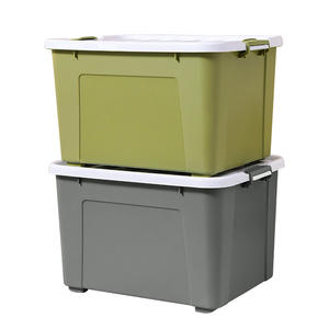 Xitianlong Extra Large Thick <b>Storage</b> <b>Box</b> Rectangle Solid Color With Silent Wheels For Clothes Quilts Toys - Product Image 2