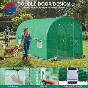 Piccolo <span class=keywords><strong>Tunnel</strong></span> Portatile per Esterni con Telaio in Alluminio e Acciaio, Facile Installazione - Product Image 6