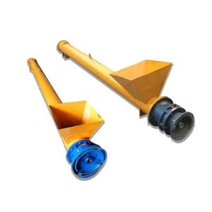 Makine otomatik üst vidalı konveyör hazne ile ucuz çok fonksiyonlu mobil tüp boru burgu vida kaldırma konveyör - Product Image 4