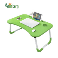 Lit de bureau amovible pour ordinateur portable Table pliable pour ordinateur portable Table d'étude portable
