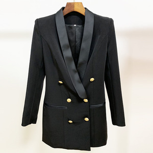 H3291 Nuovo Abito Elegante Autunnale a Maniche Lunghe, Lunghezza al Ginocchio, Stile Dritto <span class=keywords><strong>con</strong></span> <span class=keywords><strong>Bottoni</strong></span>, per Ufficio, <span class=keywords><strong>in</strong></span> <span class=keywords><strong>Maglia</strong></span> per Donna - Product Image 5