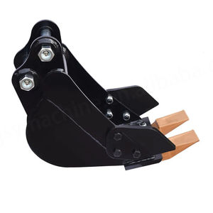 ฟันบุ้งกี๋รถขุดขนาดเล็ก 200 มม./7.87 นิ้ว ผลิตจากเหล็กอัลลอยด์ ทนทานต่อการสึกหรอ สีดำ รับประกัน 1 ปี สำหรับงานเกษตร ขุดร่อง - Product Image 2